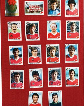 Figurine Mexico 86 - SSSR ° Scudetto + Squadra