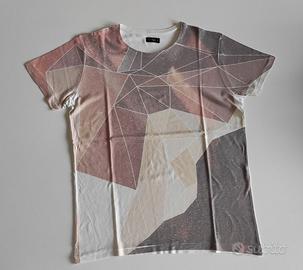 Maglietta corta con mesh