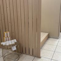 Postazione pedicure pedana piu doghe di legno