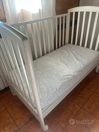 Lettino bambini prenatal con materasso