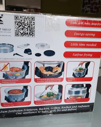 Kalorik cook & fry Friggitrice senza olio e forno