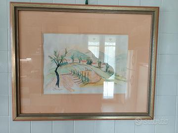 Quadro con cornice 65 x 52 