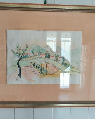 Quadro con cornice 65 x 52 