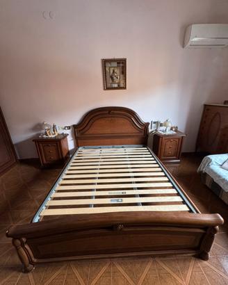 Struttura Letto Matrimoniale in Legno