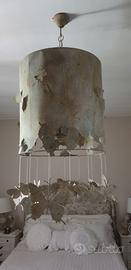 lampadario con farfalle Blanc Mariclò