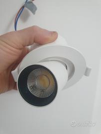 Faretti LED incasso orientabili Intec Outsider 