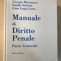 Manuale di diritto penale Marinuccj