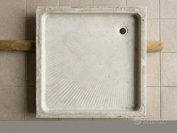 Piatto doccia 90x90 in marmo  Rosa Asiago