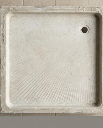 Piatto doccia 90x90 in marmo  Rosa Asiago