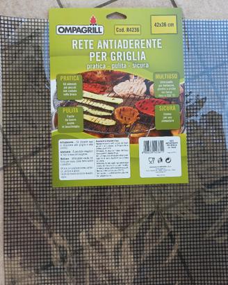 rete antiaderente per griglia 