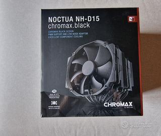 Dissipatore NOCTUA NH-D15 Chromax black 140/140