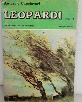 Libro su Leopardi