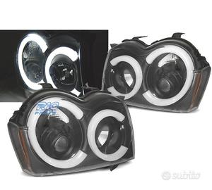 FARI PER JEEP GRAND CHEROKEE 05-08 EDIZIONE NERA