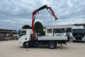 Man TGL 8.220 Gru + Ribaltabile