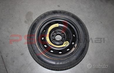 Ruotino di scorta R14 + pneumatico Fiat Punto