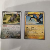2 carte Pokemon originali 