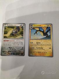2 carte Pokemon originali 