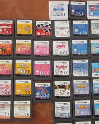 Giochi vari Nintendo DS solo cartucce funzionanti