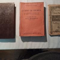 Lotto Libri Scolastici di Storia vintage