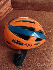 casco bici bimbo dai 5 ai 9 anni
