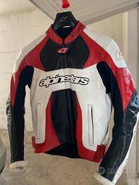 Giubotto moto in pelle Alpinestars