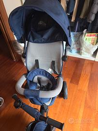 Triciclo Passeggino Evolutivo per Bambini