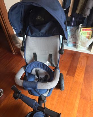 Triciclo Passeggino Evolutivo per Bambini