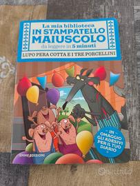 Libriccino Lupo Pera cotta e i tre porcellini 