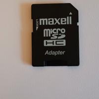 Adattatore SD: Maxell Micro SD HC Adapter