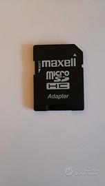 Adattatore SD: Maxell Micro SD HC Adapter