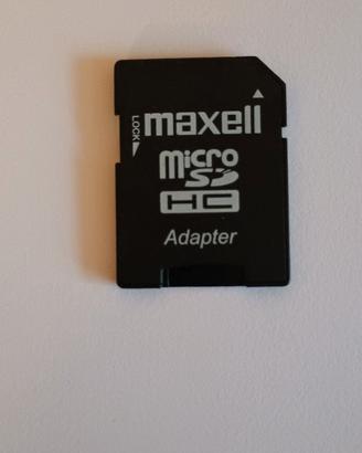 Adattatore SD: Maxell Micro SD HC Adapter