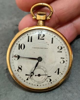 Orologio da tasca Placcato Oro - Anni '10/'20
