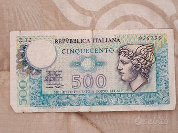 500 lire di carta per collezionisti