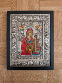 Icona Bizantina Clarté Madonna delle Rose