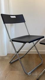 🪑 Set 2 Sedie + Tavolino Pieghevoli IKEA – Ottime