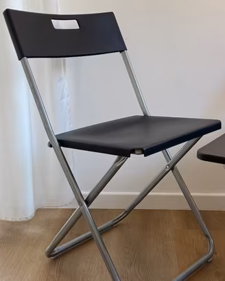 🪑 Set 2 Sedie + Tavolino Pieghevoli IKEA – Ottime
