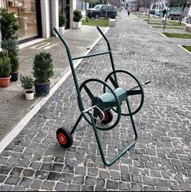 CARRELLO AVVOLGITUBO FINO 100M 