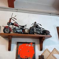 Modellini motociclette Custom in metallo 