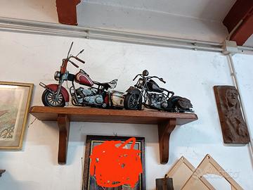 Modellini motociclette Custom in metallo 