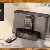 Radiosveglia Sony con base per ipod