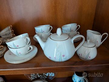 Servizio da Tè Vintage in Porcellana Tedesca