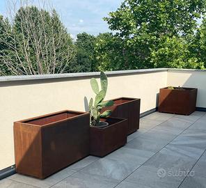 Fioriere - Vasi in corten / verniciate
