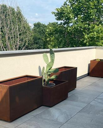 Fioriere - Vasi in corten / verniciate