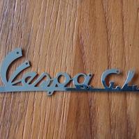 Scritta originale Vespa 150 GL Acma Paris