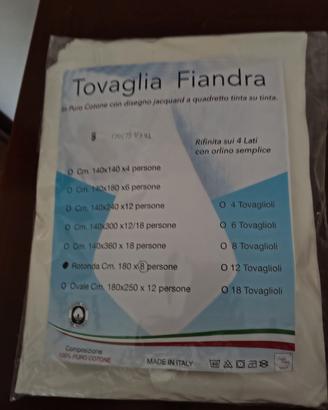 tovaglia fiandra 