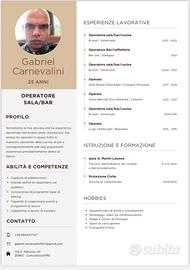 Barman/barista/cameriere