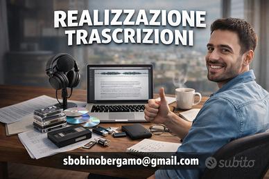 Trascrivo files audio/video