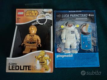 minifigures combi Lego Playmobil 