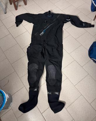 Muta stagna Bare tech dry+sottomuta+calzari+pinne