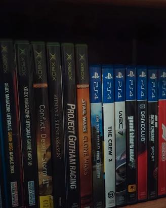 giochi Xbox e ps4